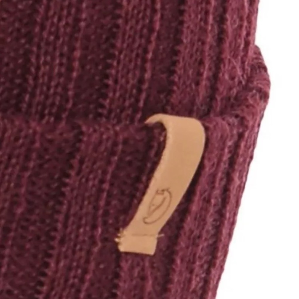Fjallraven Byron Thin Wool Burgundy Winter Hat! - Picture 2 of 3